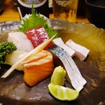 酒菜亭 丸福 - お刺身定食アップ
