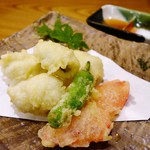 酒菜亭 丸福 - 鱧の天ぷら