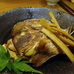 酒菜亭 丸福 - 鯛のあら焚き