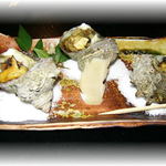 あら川 - サザエの壺焼き