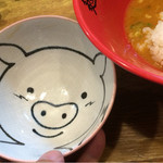 麺処いのこ - ライス碗