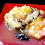 めだかタンタン - エビ玉きのこあんかけ（デジカメで撮影）【2015年7月4日撮影分】