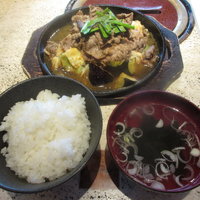 雅山GARDEN - お料理全景（これにコーヒーが付きます）