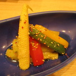 小料理 すず乃 - 夏野菜の揚げ浸し
