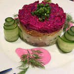 Russian Restaurant ROGOVSKI - ニシンサラダ