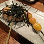 鳥星 - 銀杏と長芋の焼き串