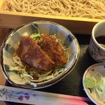 天竜そば 一心庵 - ソースかつ丼