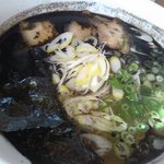 楊貴園 - 黒塩ラーメン　小　６８０円