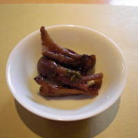 鰻割烹まえはら - 肝の山椒炊き。