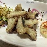 蛇の目寿し - タコの唐揚げ