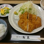 とんかつ和泉 - Ｂランチ  豚ロースとんかつ定食  ¥1000