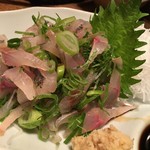 史泉 - アジのたたき