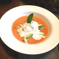 山ごぼう - 豆腐と5種の野菜のガスパチョ