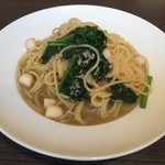 洋麺バルPastaBA - 小柱・アンチョビ・小柱・アンチョビ・ほうれん草のスパゲッティ