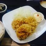 2016/7 霜降り高原豚のシャ豚ブリアン定食￥２２９０（税込）ごはんおかわり２杯目￥１００（税込）