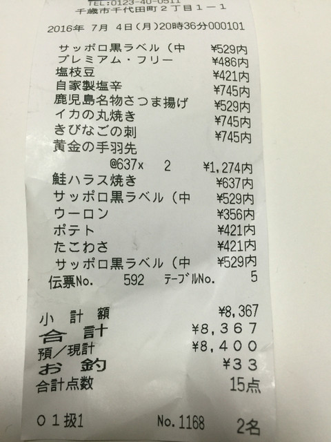 目利き By ボブっちチョンミ 閉店 産地直送仲買人 俺の目利き サンチチョクソウナカガイニン オレノメキキ 千歳 居酒屋 食べログ
