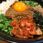 こだわり麺工房たご - にぼし台湾カレーまぜそば