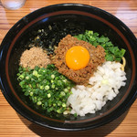 こだわり麺工房たご - にぼし台湾カレーまぜそば