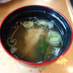 Furawa Hoteru - 案外具沢山となる味噌汁
