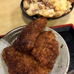 江戸屋 - ソースカツと豚天を解体しました