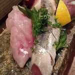 旬魚旬菜まるとび - こち、鰯。