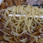 筑波飯店 - 手打ちラーメン550円　麺がモチモチです！