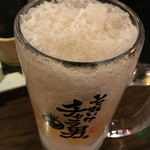 大衆酒場 『それいけチャラ男。』 - 注いでもシャリシャリ♪