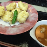 栄寿司 - 鱧の天麩羅