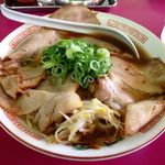 豚菜館 - 醤油 ㊥　肉増し