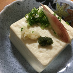 七ヶ宿杉本わさび漬店 - 冷奴で