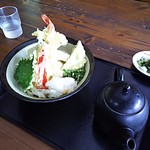 豊味うどん - タレをぶっかけていただきます