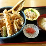 活魚ニューこのり - 2016年5月　春の旬天丼【税込み1566円】