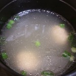 鶏三和 - コラーゲン入りスープ