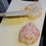 蘭引 - 薩摩揚げの練り練り中