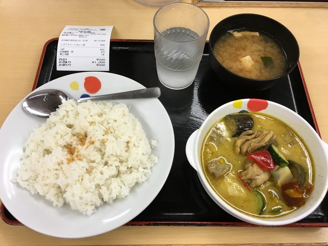 期間限定のグリーンカレー By ざる蕎麦 閉店 松屋 高田馬場1丁目店 高田馬場 牛丼 食べログ
