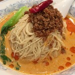 中国ラーメン 揚州商人 - 冷しタンタン麺（大盛）（アップ）