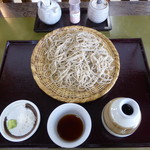 喜蕎 - せいろ。６５０円（この味で、この香り、コシなら安いと言える）