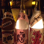 Tamahahaki - 焼酎も季節感のあるものを取り揃えております。
