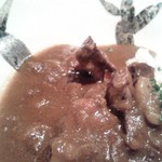 十彩 - 〆は牛スジカレー　ウマイなぁ