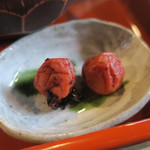 鶴の湯温泉 - 朝食　ズームアップ