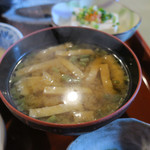 鶴の湯温泉 - 朝食　ズームアップ