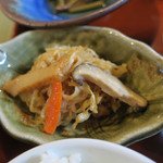 鶴の湯温泉 - 朝食　ズームアップ