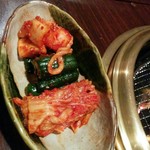 焼肉みずの - キムチ盛り合わせ
