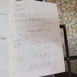 ラ クチーナ ヴェンティトレ - ある日のランチのメニュー