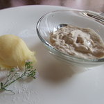 ラ クチーナ ヴェンティトレ - 珈琲パンナコッタとパインのジェラート