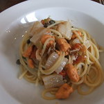 ラ クチーナ ヴェンティトレ - #2500円コースのほたてのスパゲティ