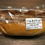 セブンイレブン - 料理写真:ハムカツドッグ(からしマヨネーズ入り)のパッケージ