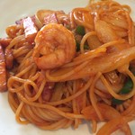 大衆割烹竹ふじ - 201607  竹ふじ  ★ランチ（880円）★ナポリタン