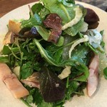 organ - 2016.6.11　鯵のスモークとパクチー、フェンネルのサラダ