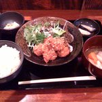 Shouchu ando soba dining bar kanei - 鶏の唐揚げ香味ソース